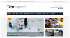 Desktop Screenshot of kues-magazin.de