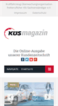 Mobile Screenshot of kues-magazin.de