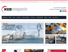 Tablet Screenshot of kues-magazin.de